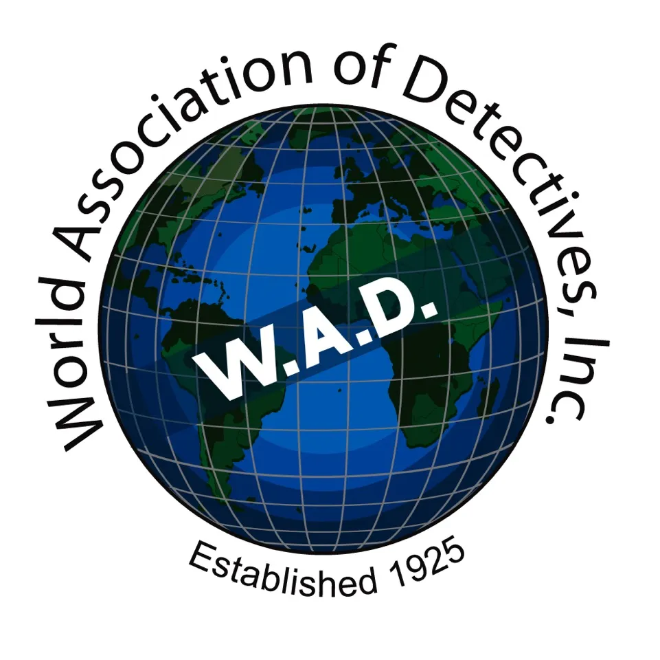 Wir sind ein Mitglied der Weltassoziation der detektive (WAD) geworden